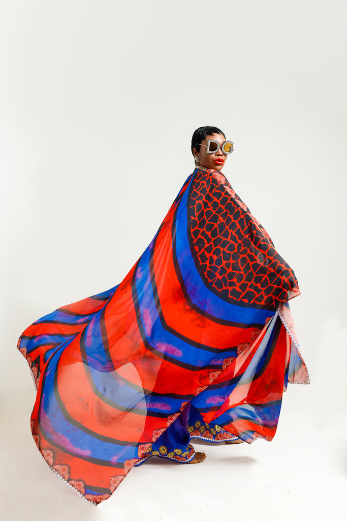 Sai Sankoh Wearing Khaleesi Goddess Kaftan and New Gita Pants