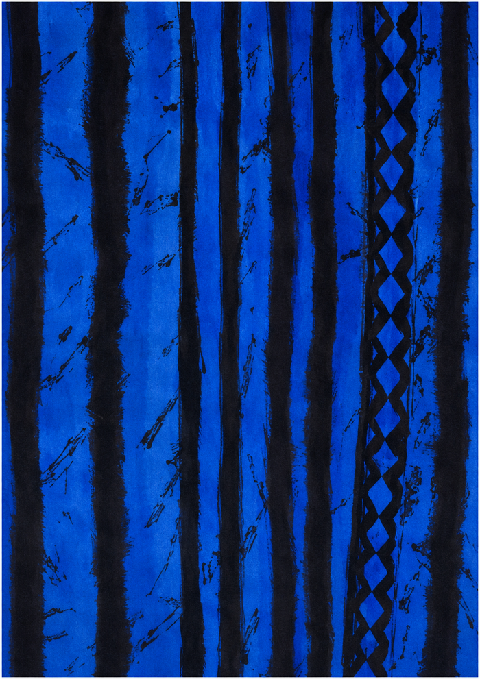 Blue Eloise Print
