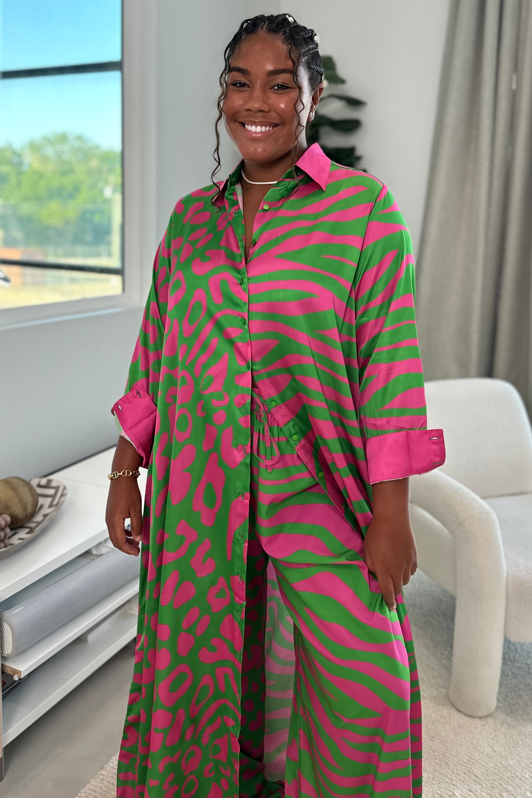 Madison Shirt Dress