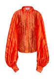 Orange Charlotte Blouse