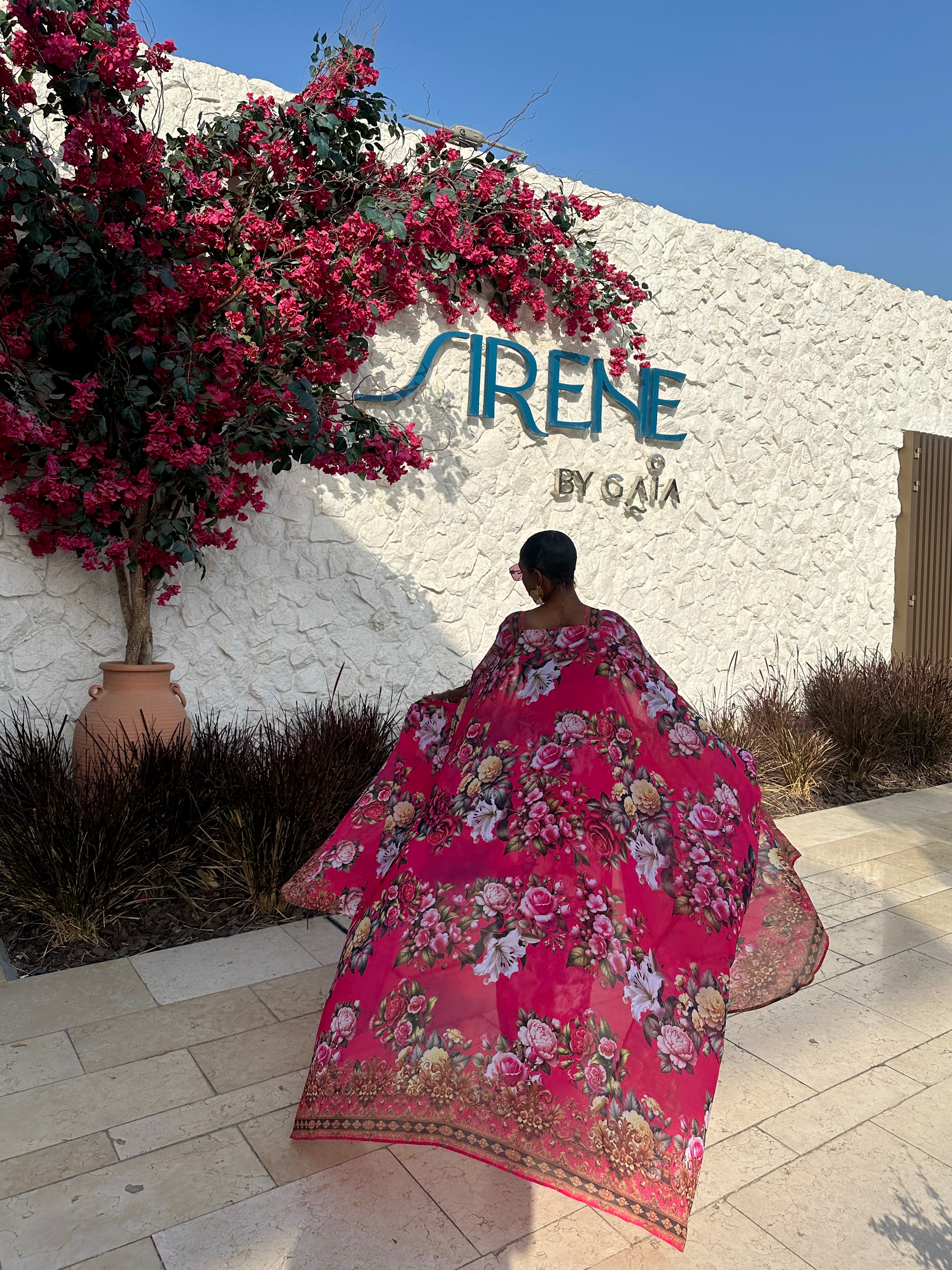 Rosa Goddess Kaftan