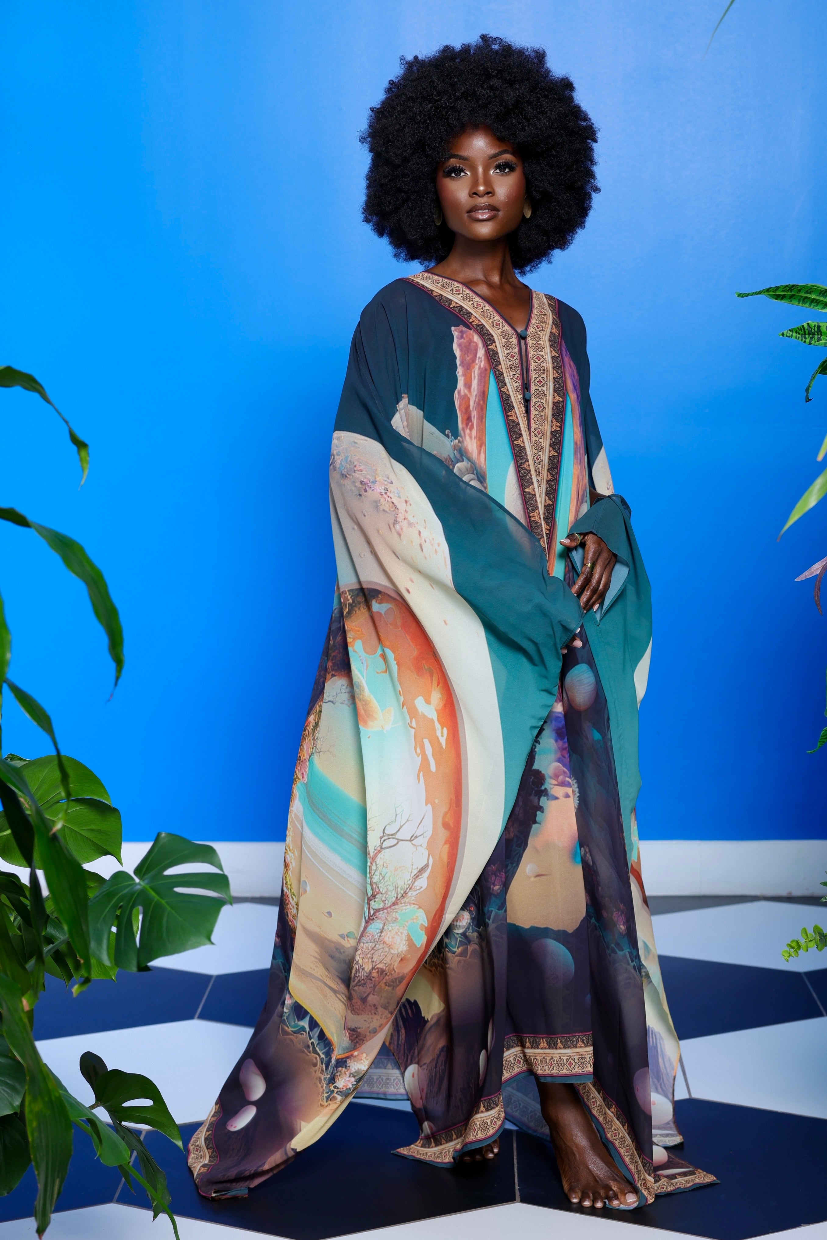 Kim Goddess Kaftan