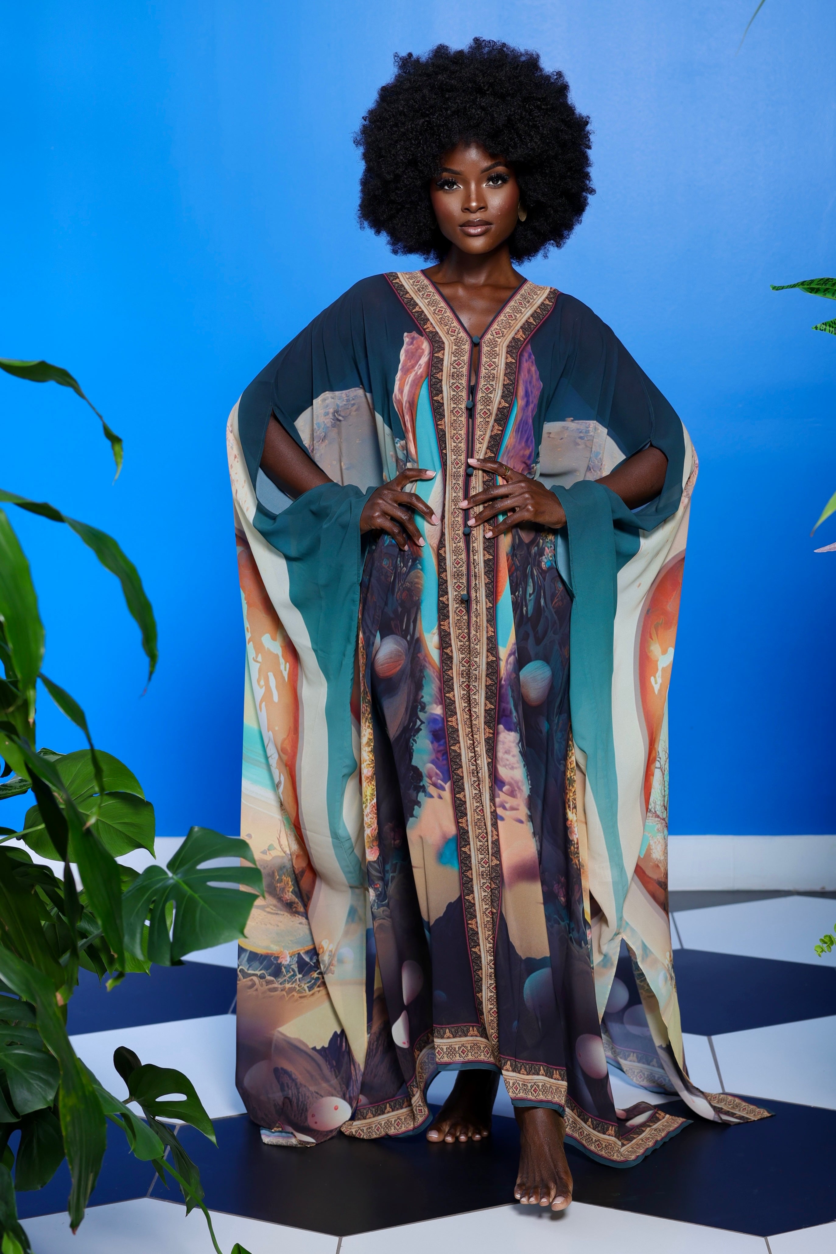 Kim Goddess Kaftan