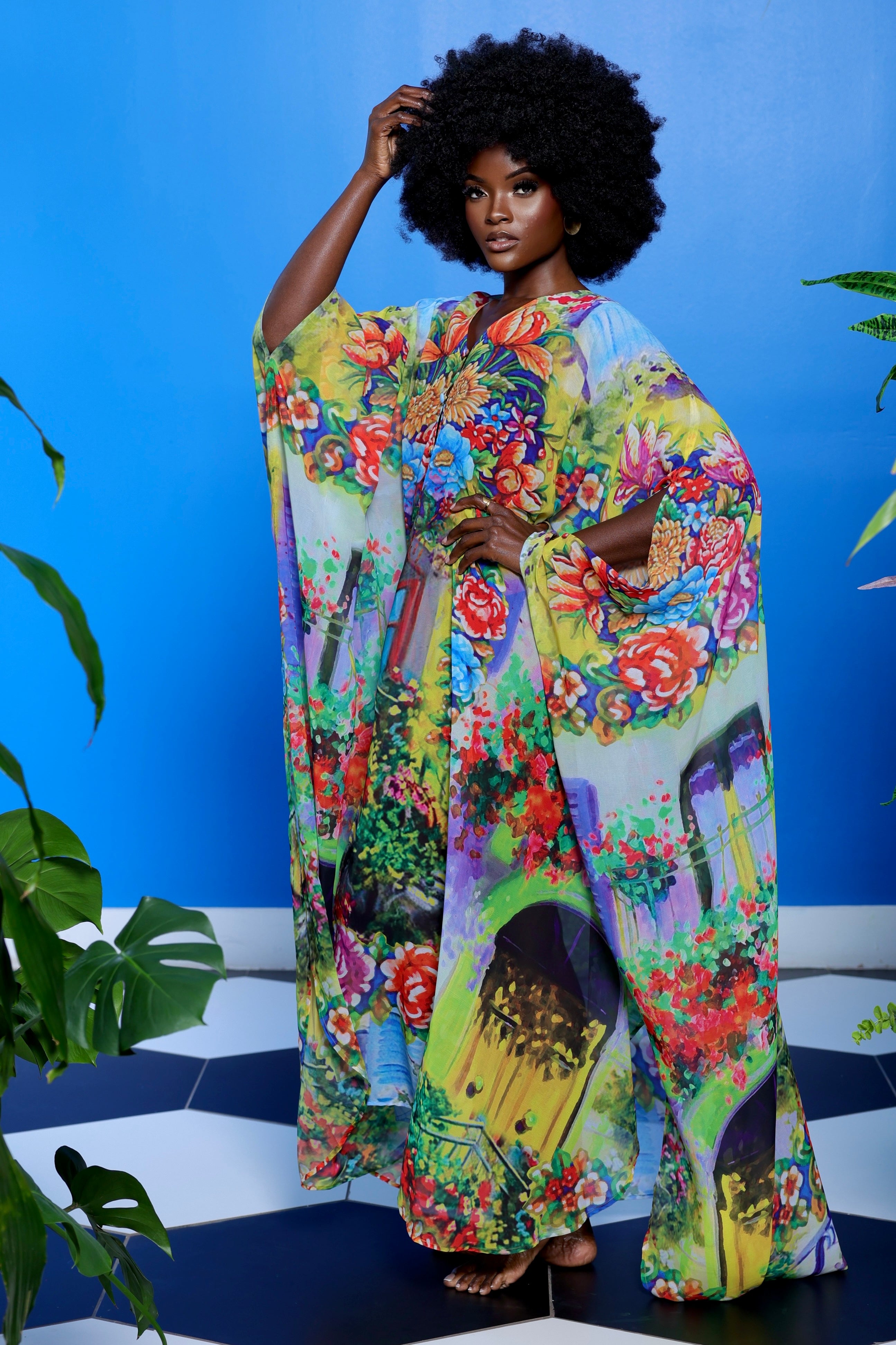 Sicily Goddess Kaftan