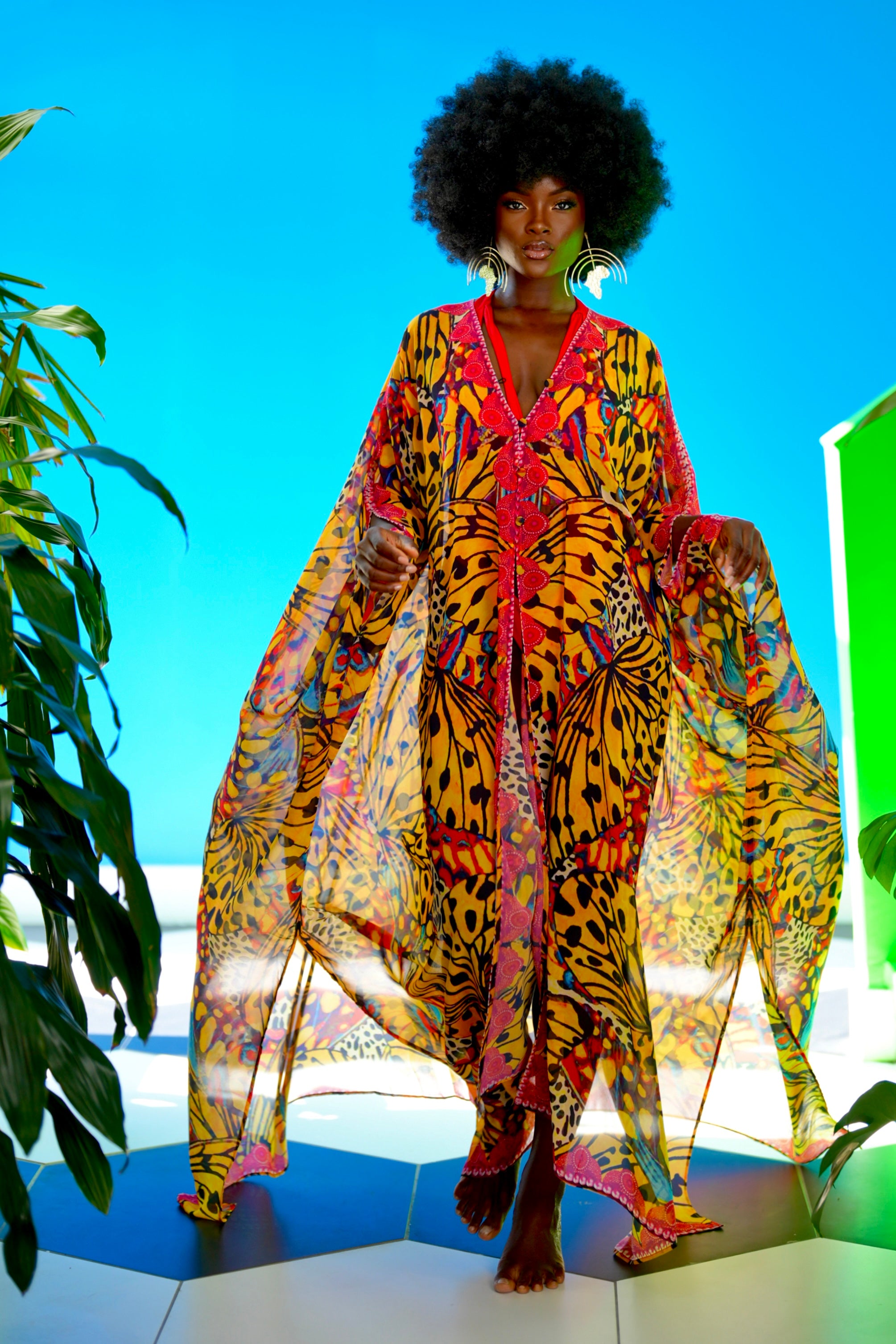 Tristan Goddess kaftan