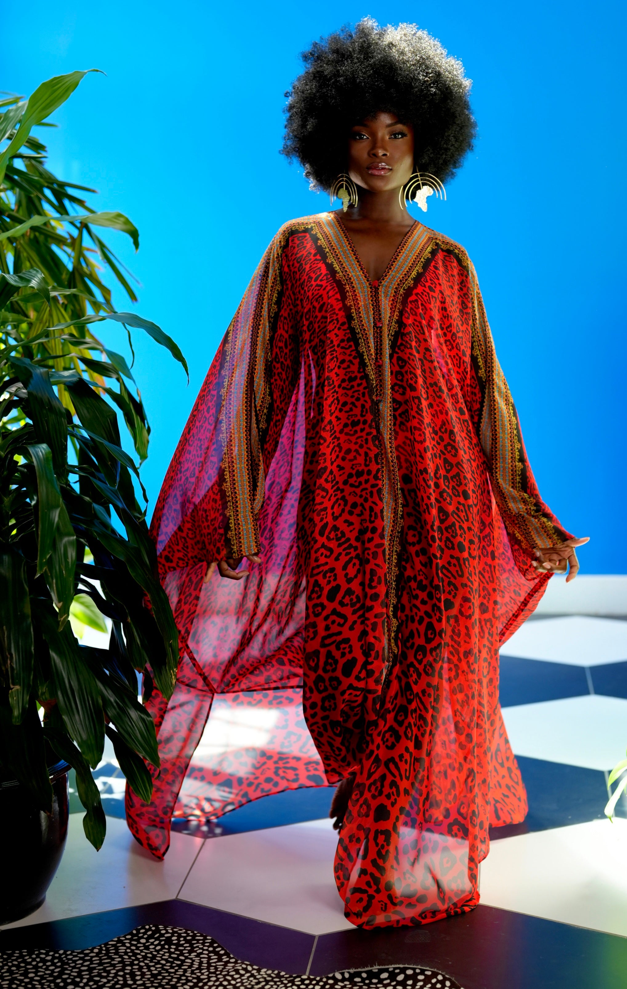 Valencia Goddess Kaftan