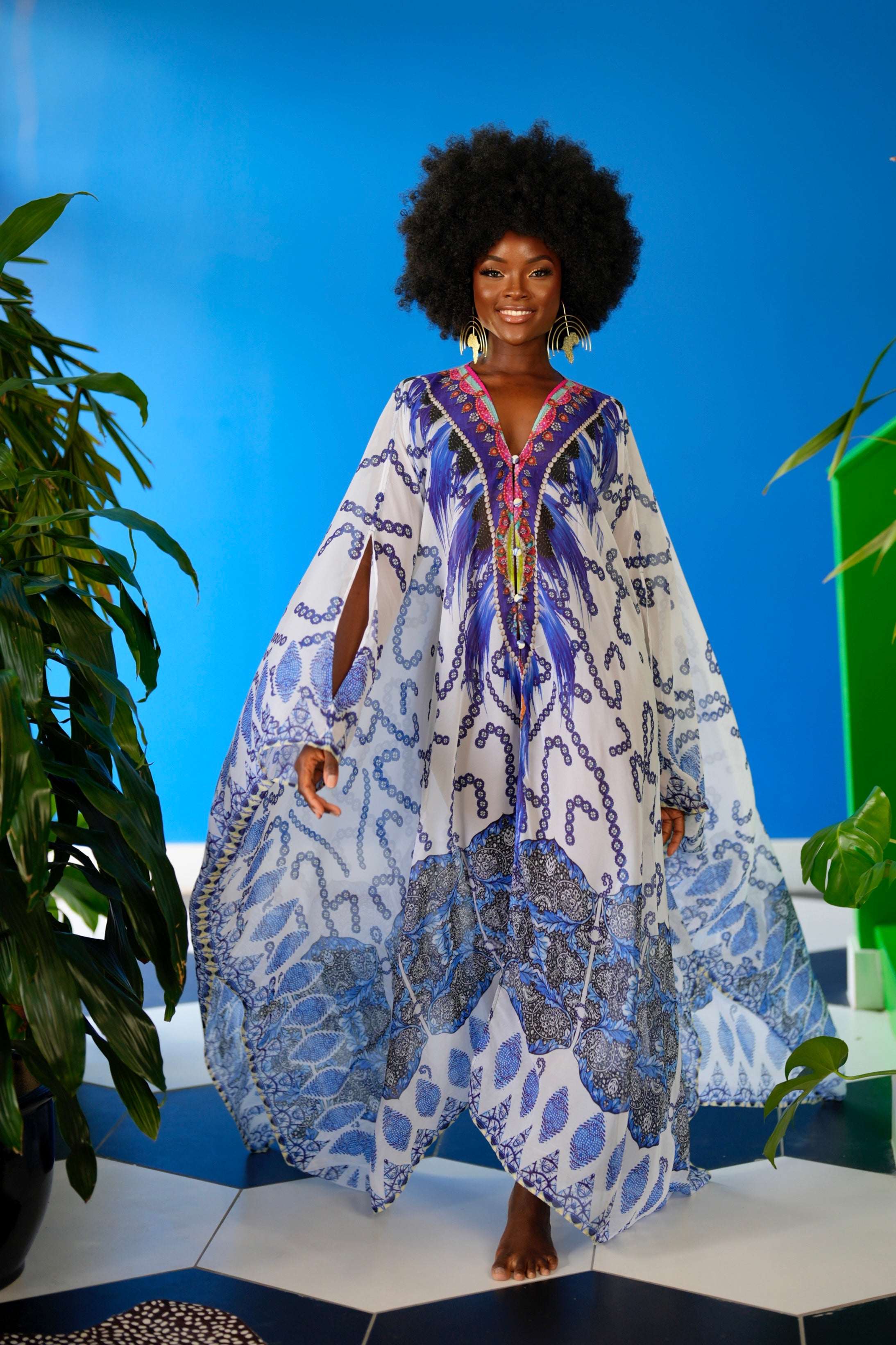 Monte Carlo Goddess Kaftan