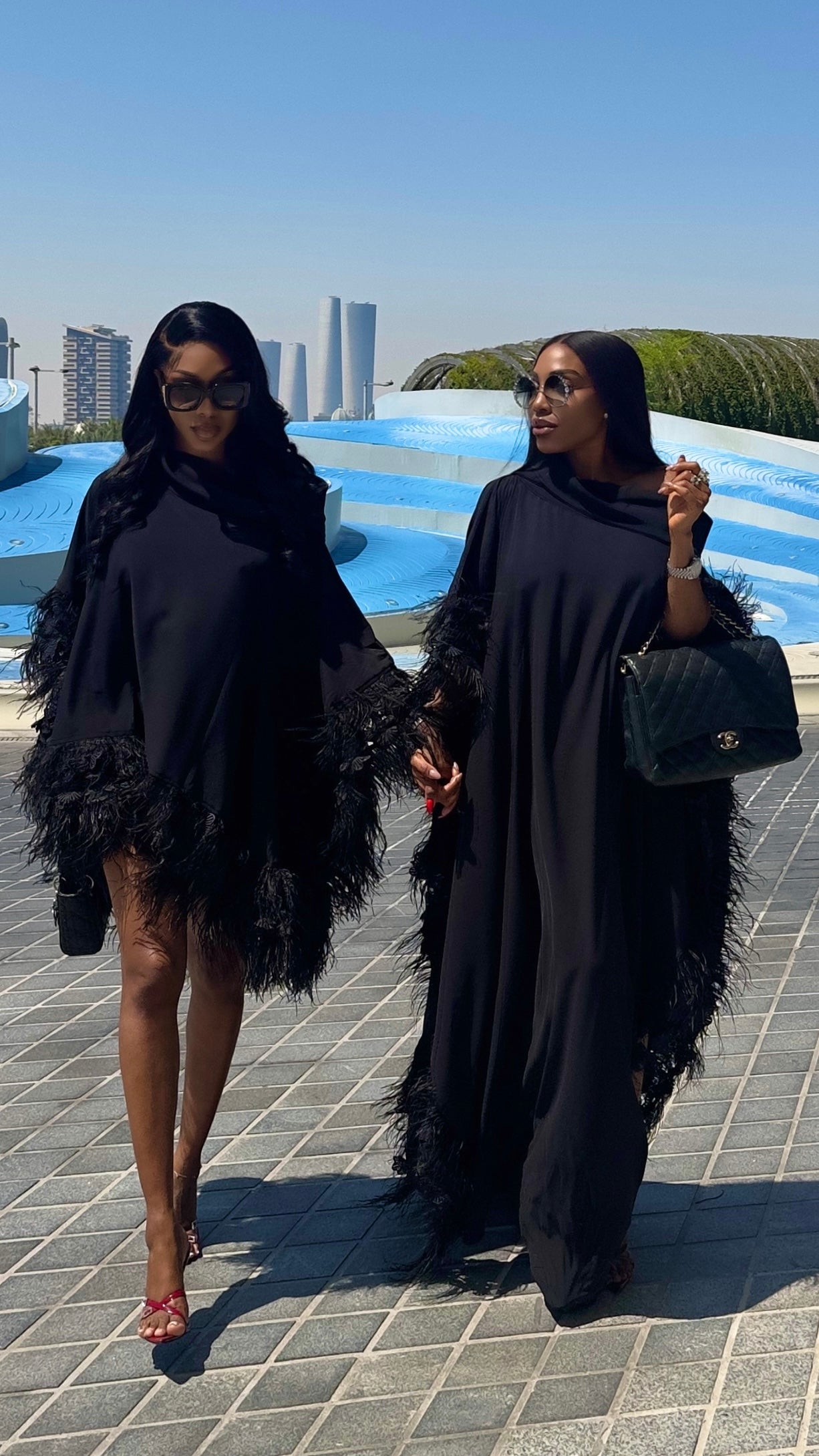 Black Melba Kaftan