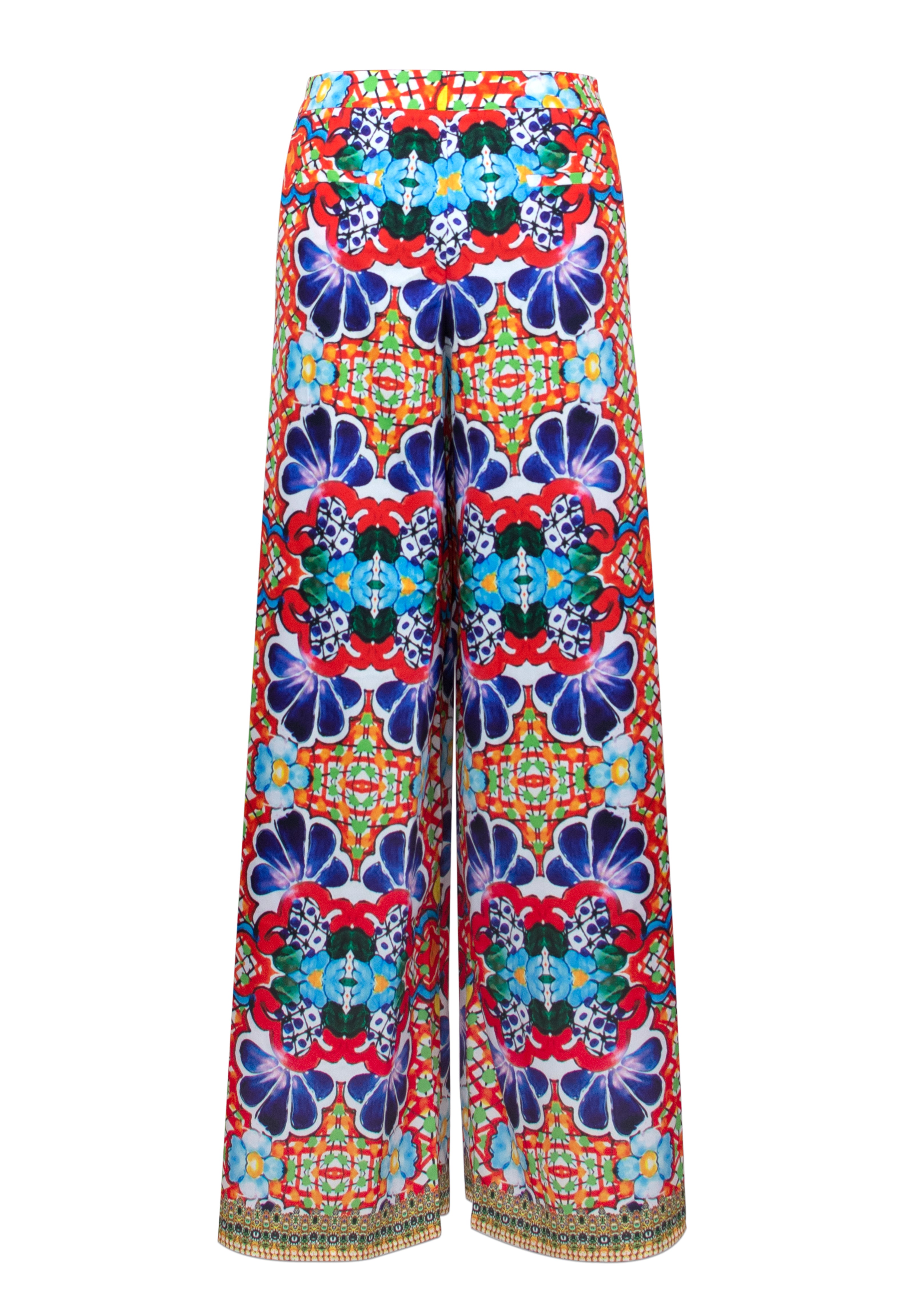 Morgana Printed Pants - saisankoh
