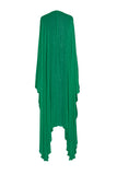 Forest Green Lurex Goddess kaftan - saisankoh
