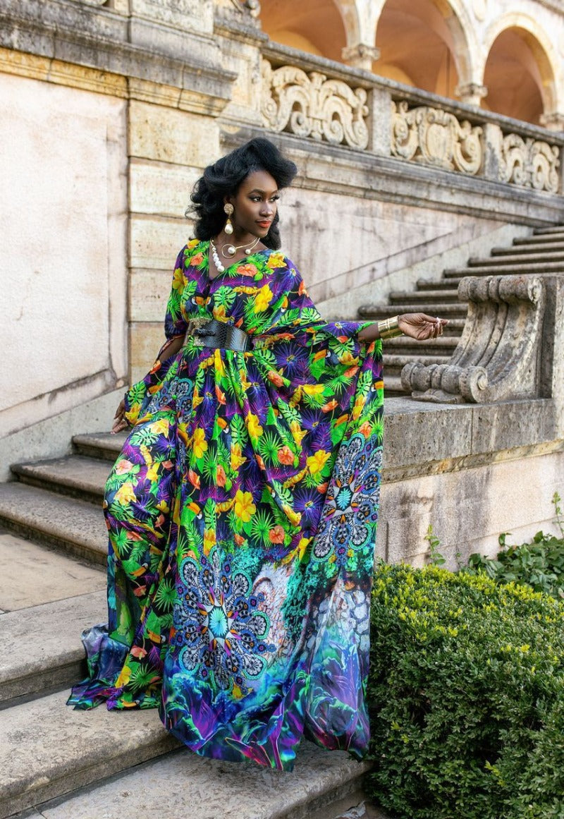 Geneva Goddess Kaftan - saisankoh