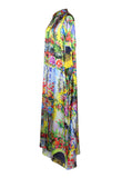Sicily Print Shirt Dress - saisankoh