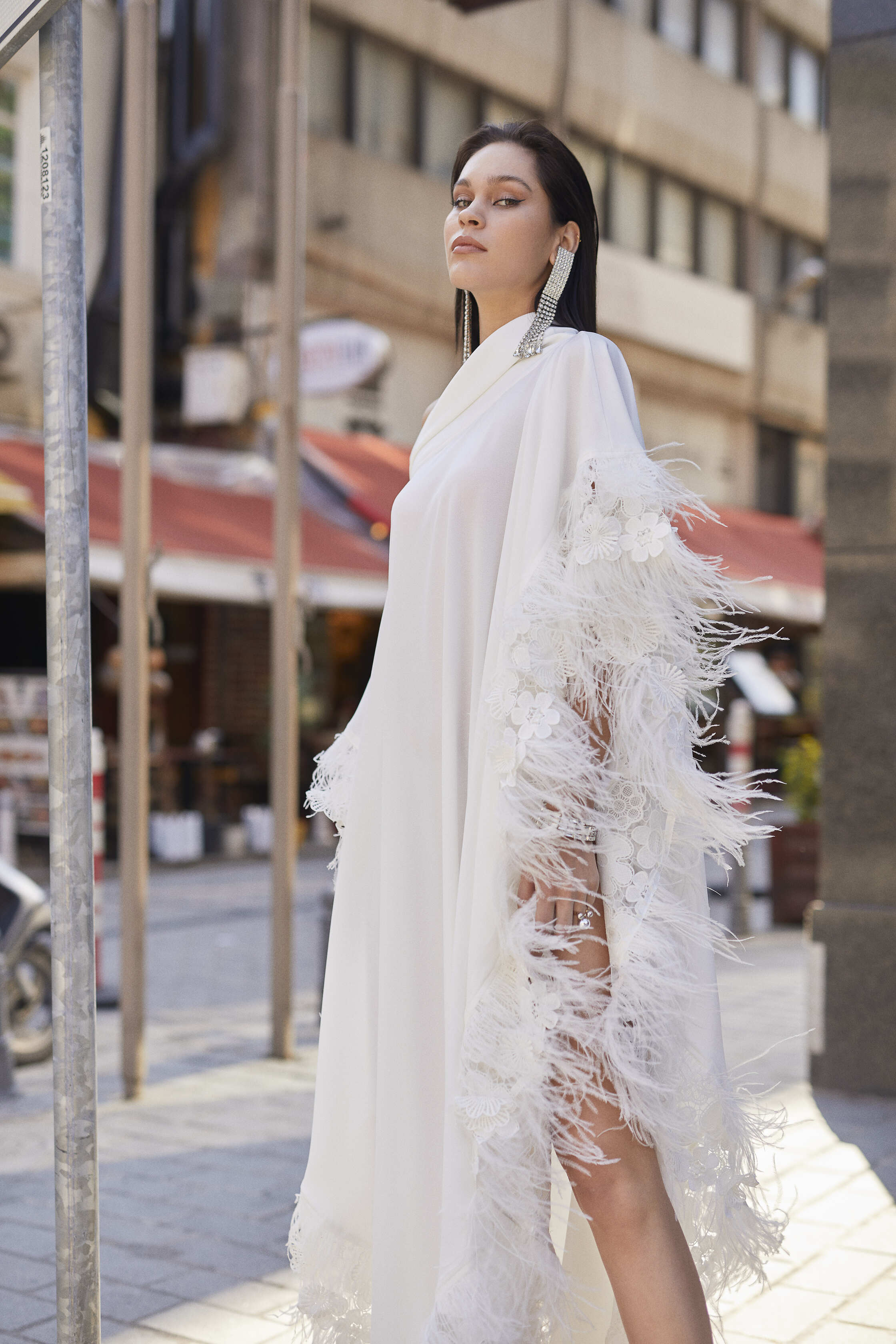 Orange Melba Kaftan