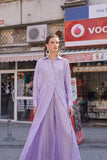 Selena Shirt Dress in Lilac