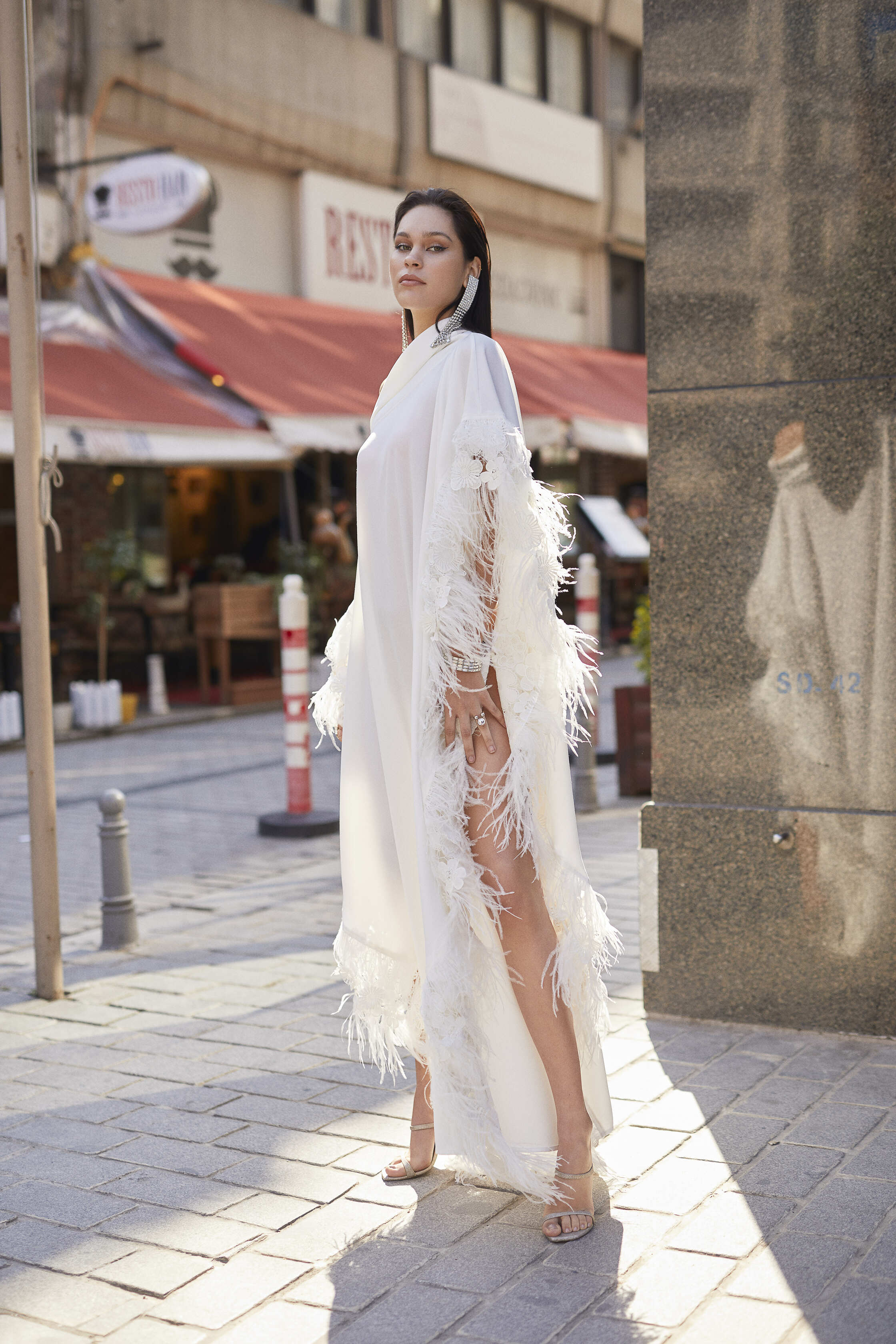 Orange Melba Kaftan