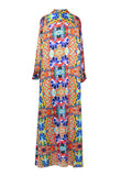 Morgana Print Shirt Dress - saisankoh