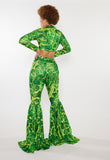 Rafaela Crop Top and Pants Set - saisankoh