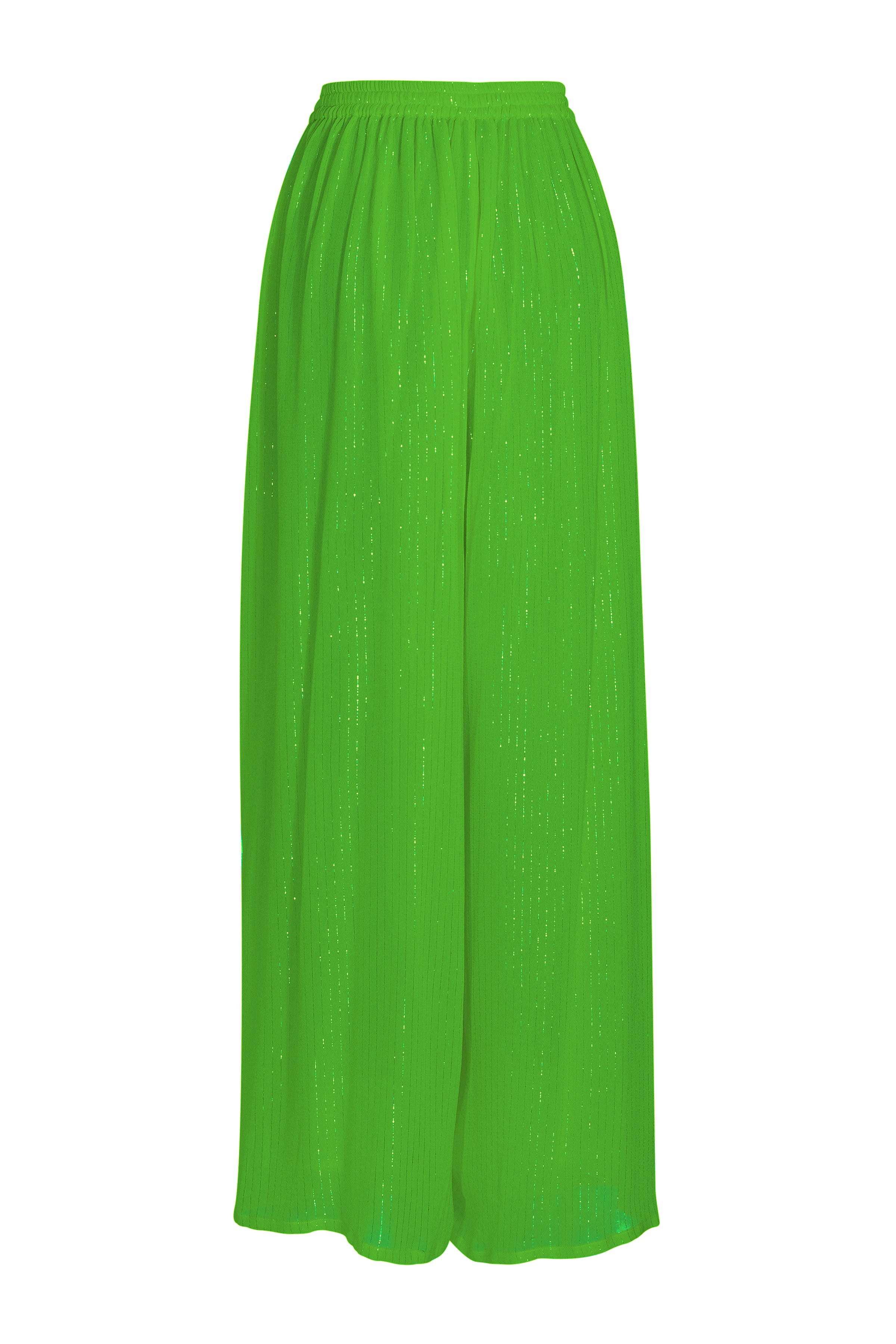 Neon Green Lurex Pants - saisankoh