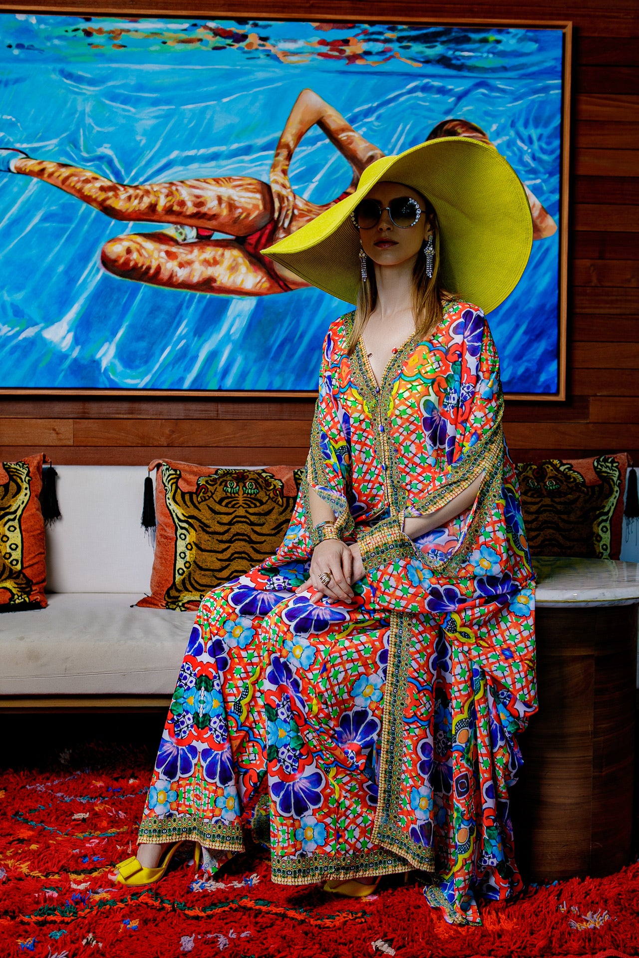 Morgana Goddess Kaftan - saisankoh