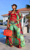 Zehra Print Shirt Dress