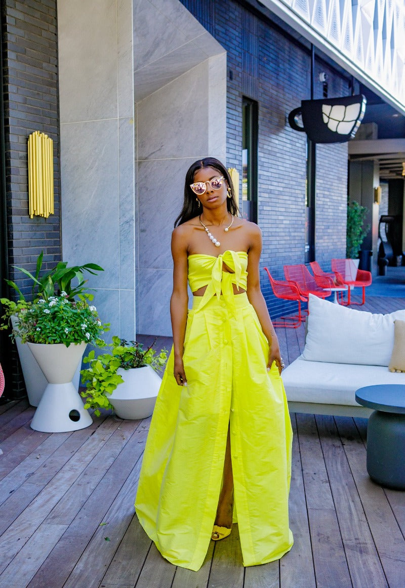 Yellow Soliel Skirt