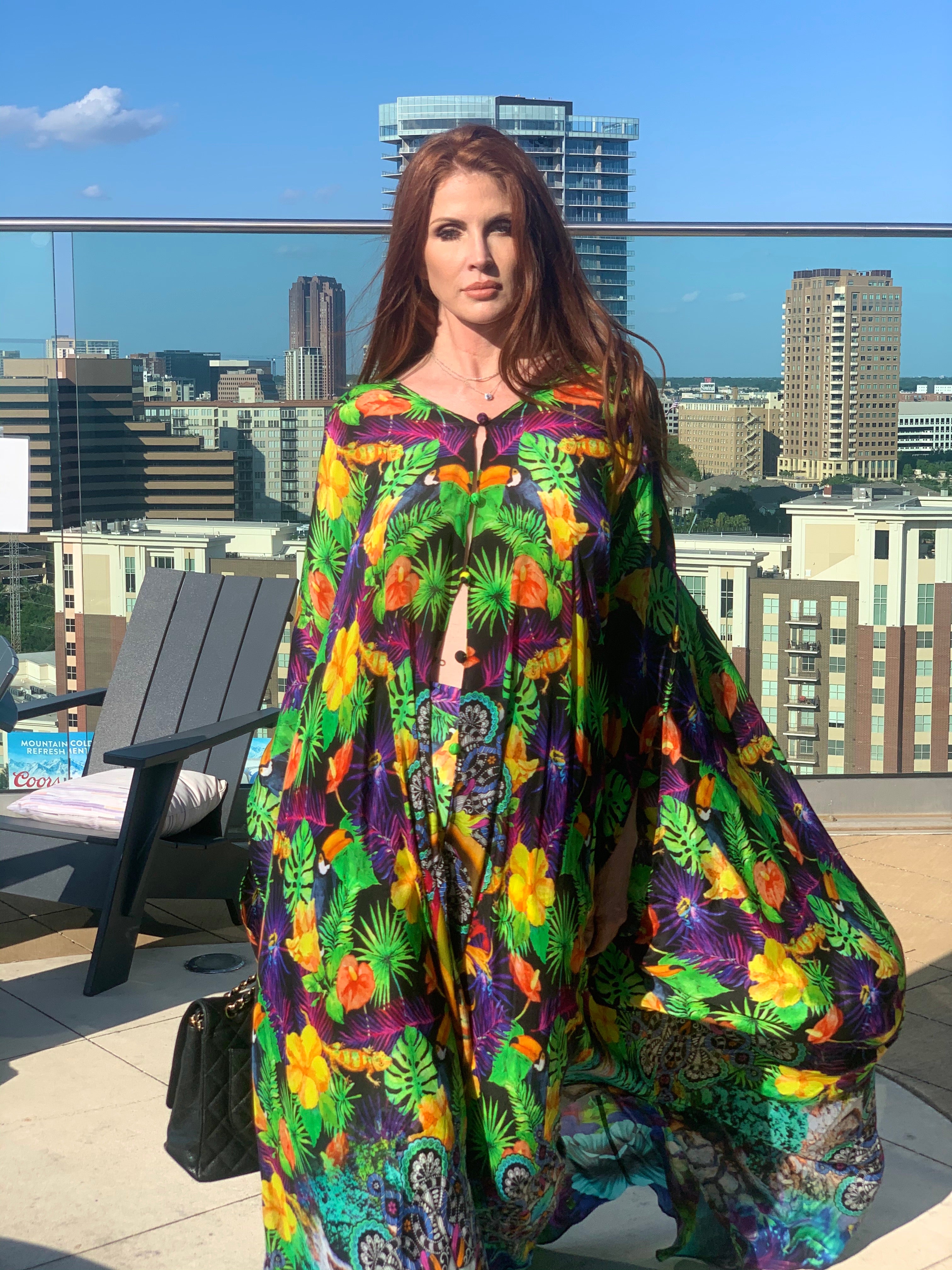 Geneva Goddess Kaftan - saisankoh