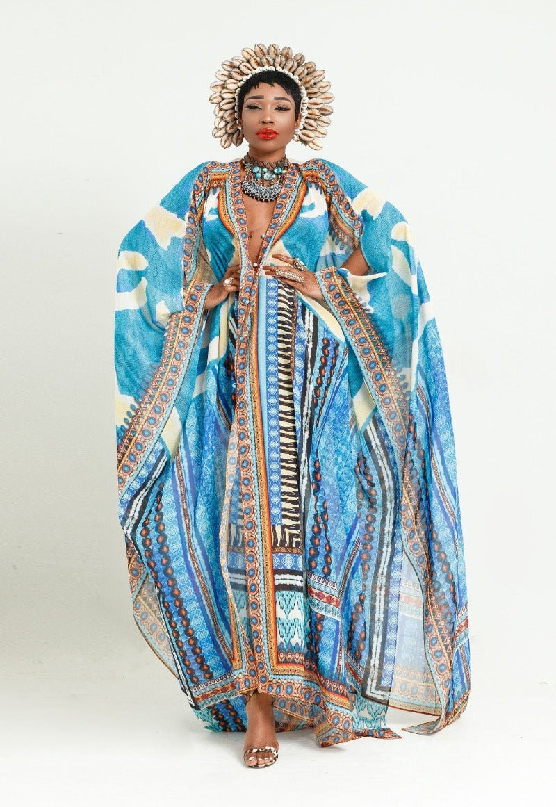 Maldives Goddess Kaftan - saisankoh