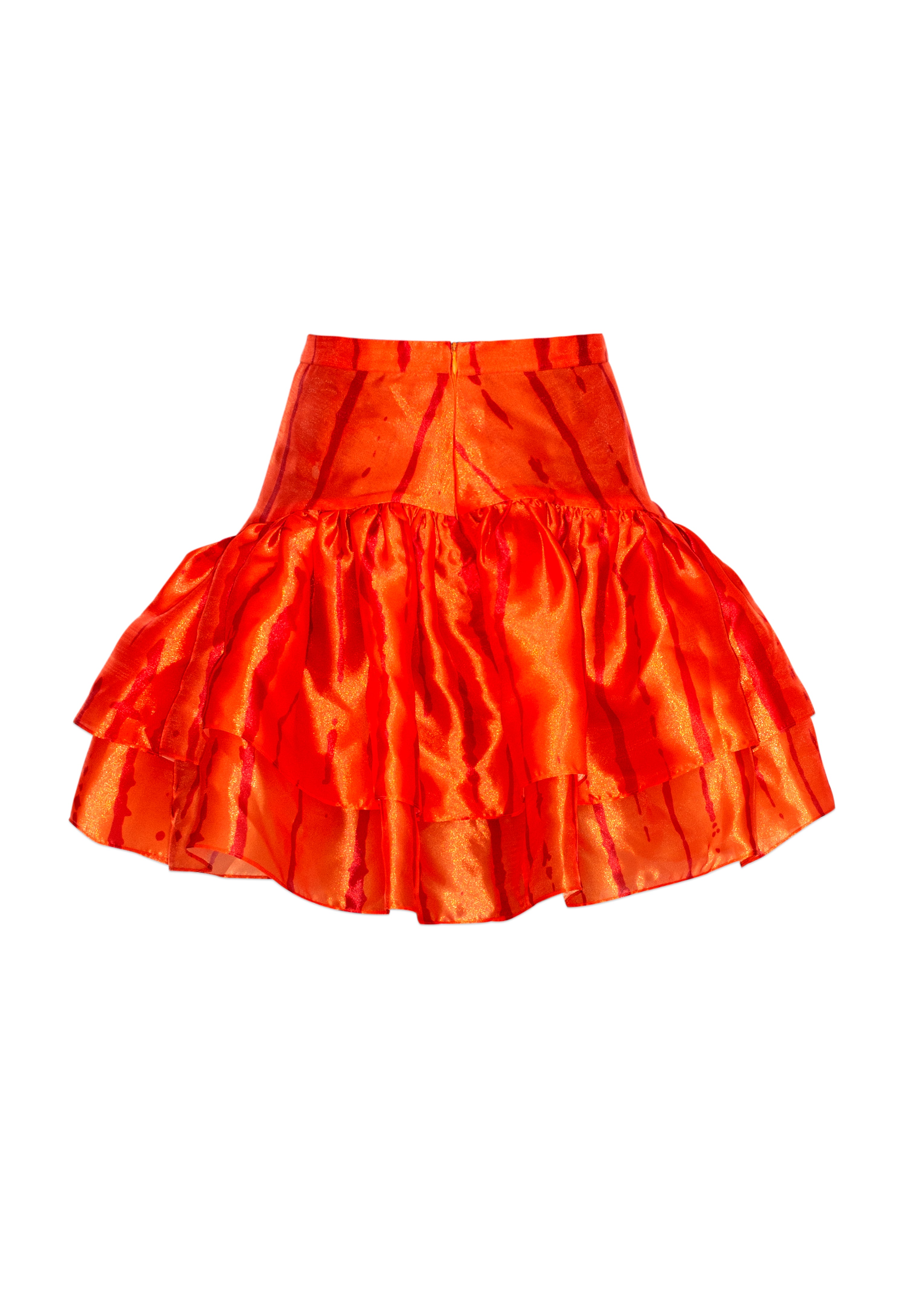 Orange Doreen Skirt