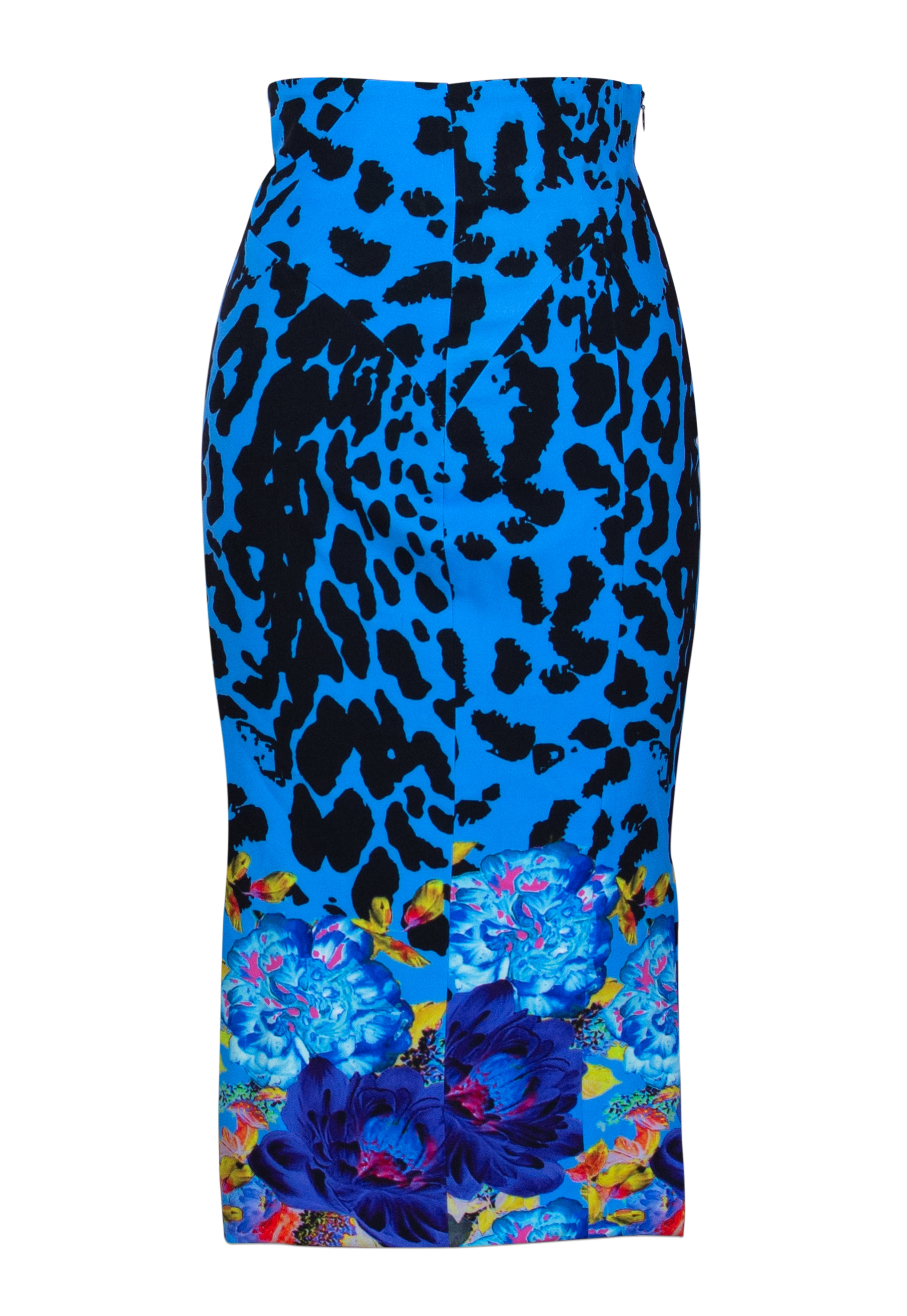 Jezebel Blue Stretch Skirt - saisankoh