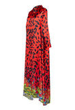 Red Jezebel Shirt Dress - saisankoh