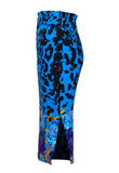 Jezebel Blue Stretch Skirt - saisankoh