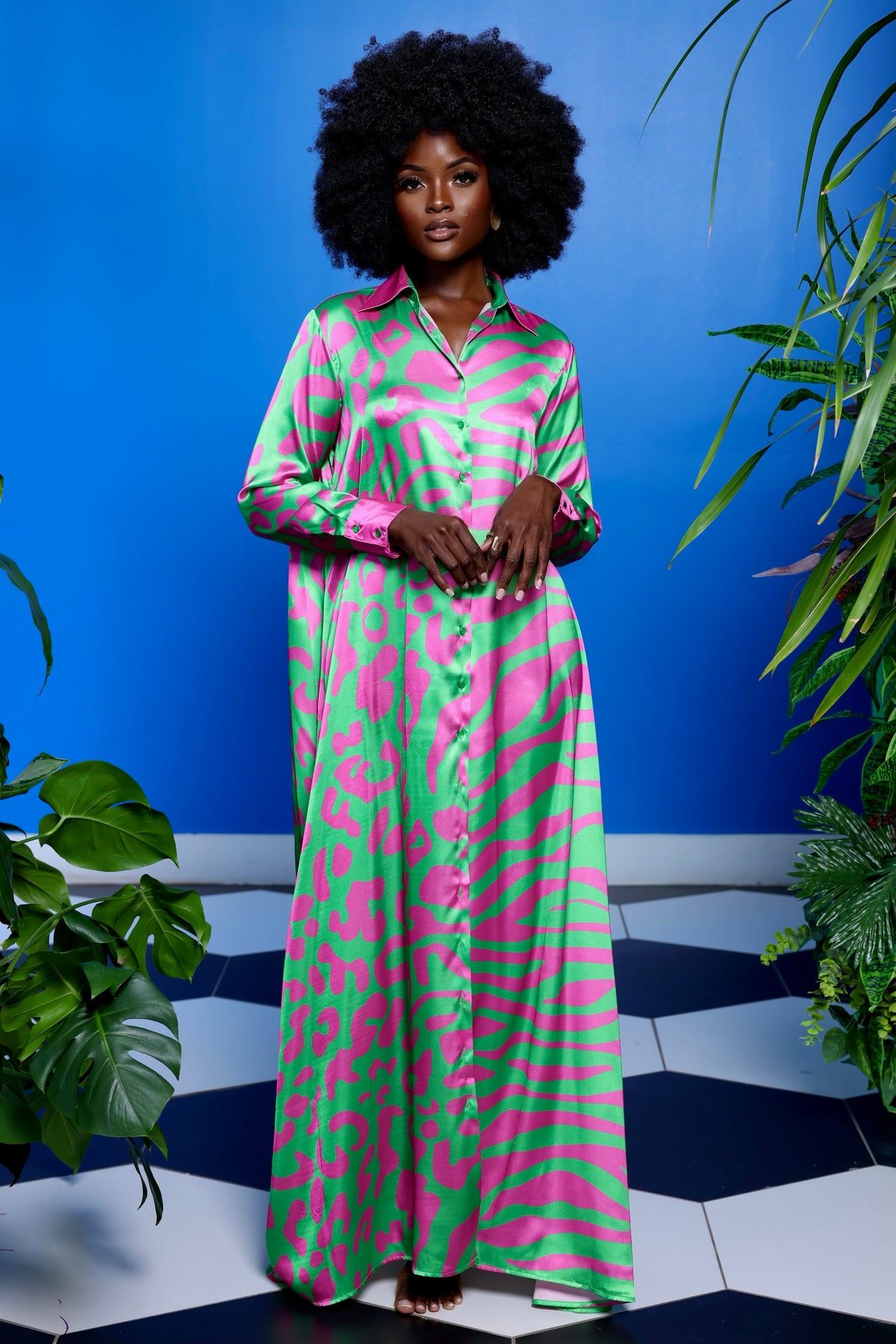 Madison Shirt Dress by Sai Sankoh — view 3