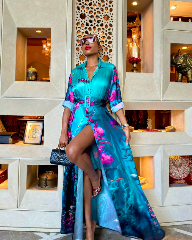 Nk Shirt Dress by Sai Sankoh, luxury resort shirt dress