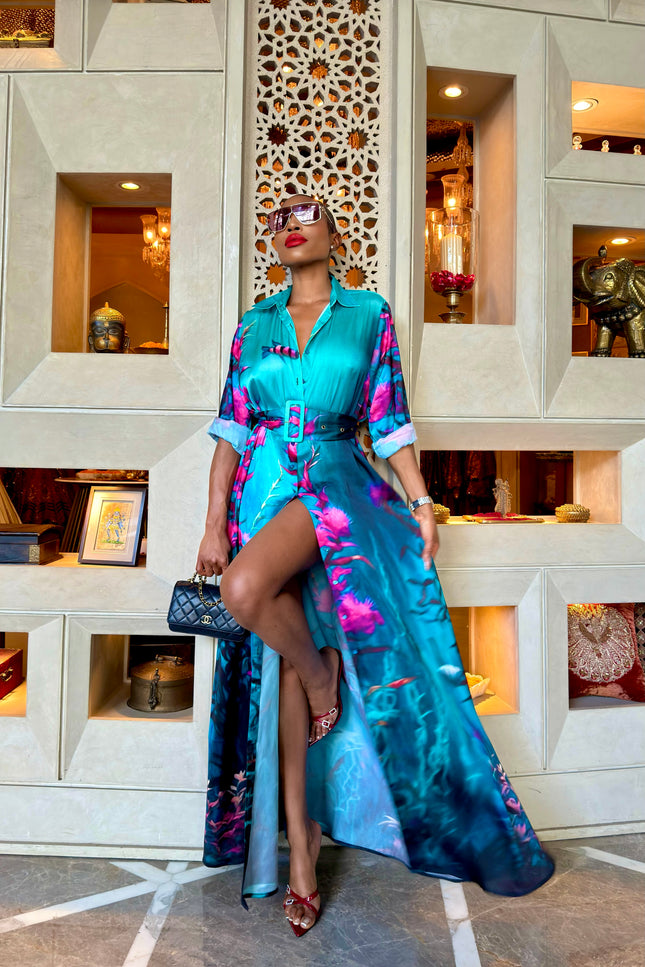 Nk Shirt Dress by Sai Sankoh, luxury resort shirt dress