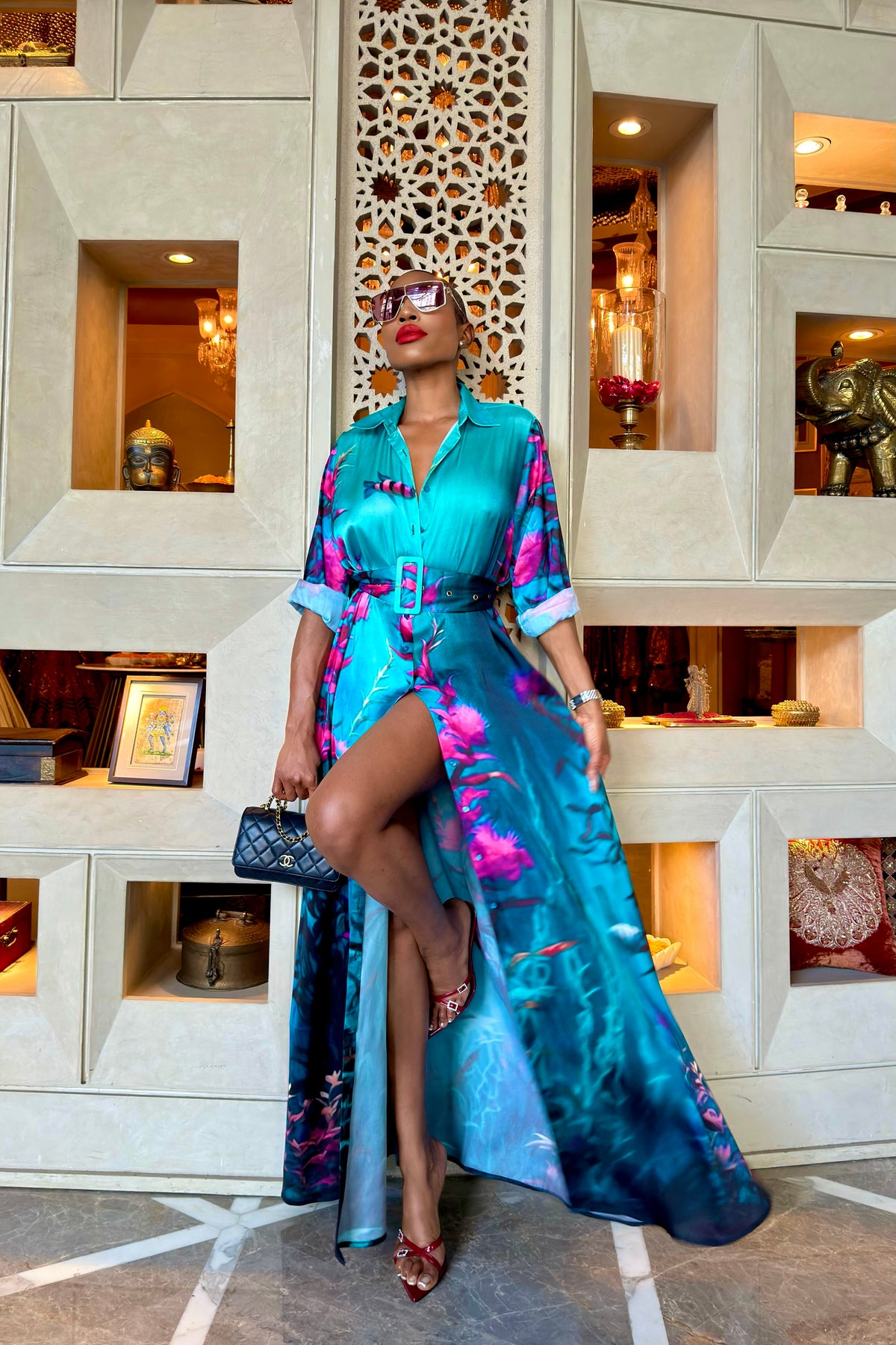 Nk Shirt Dress by Sai Sankoh, luxury resort shirt dress