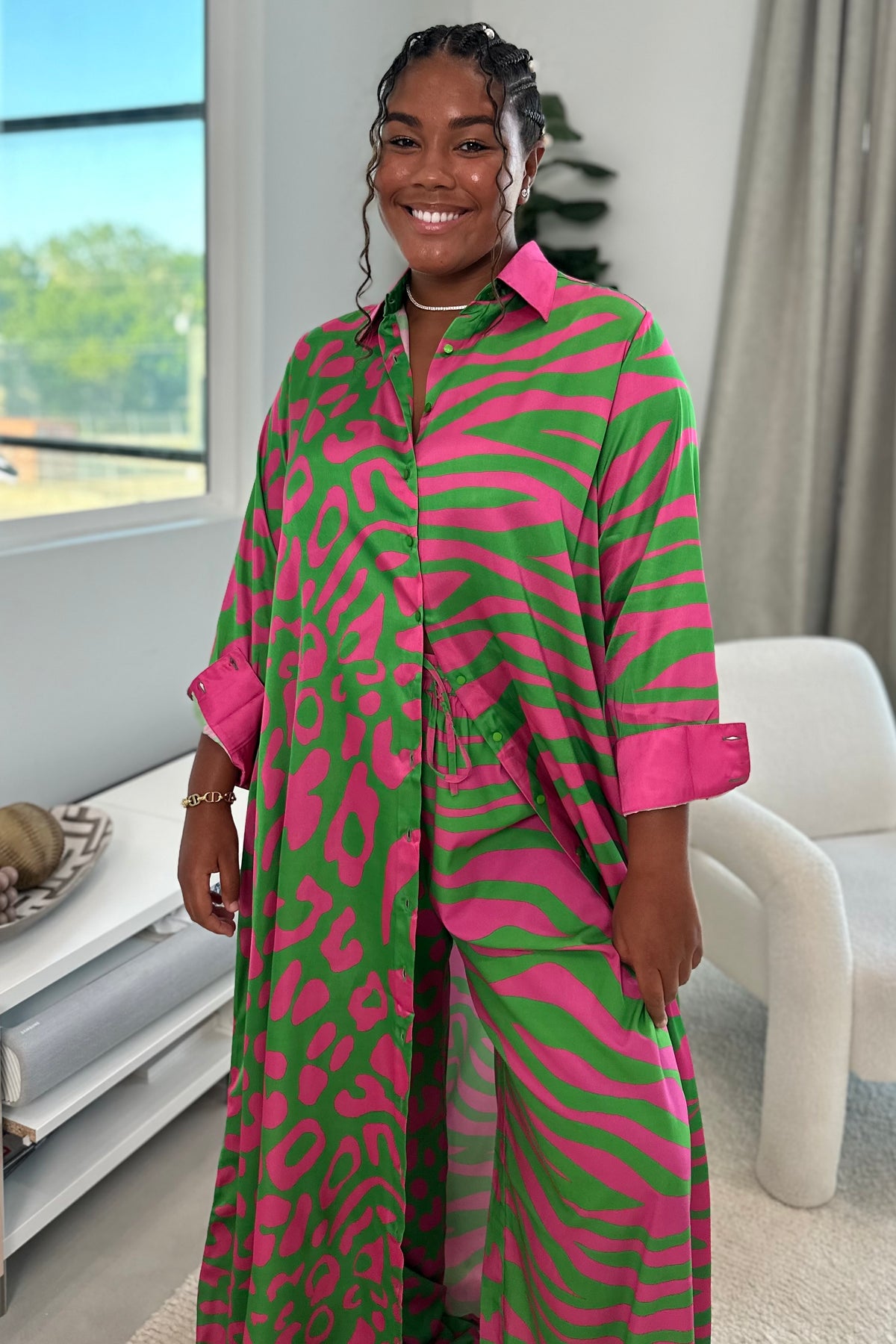 Madison Shirt Dress by Sai Sankoh — view 4