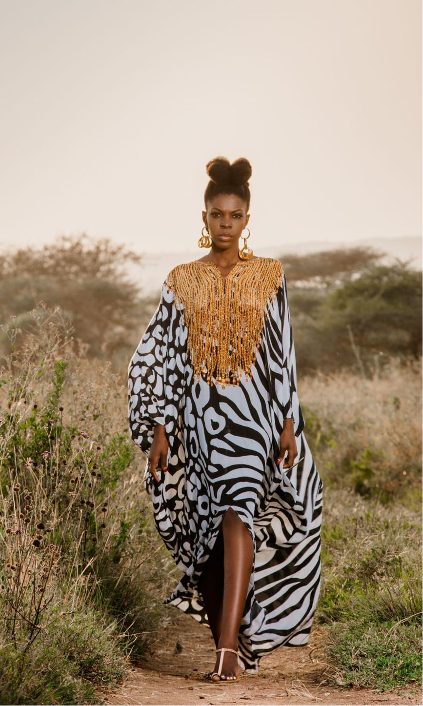 Karmyn Box Kaftan