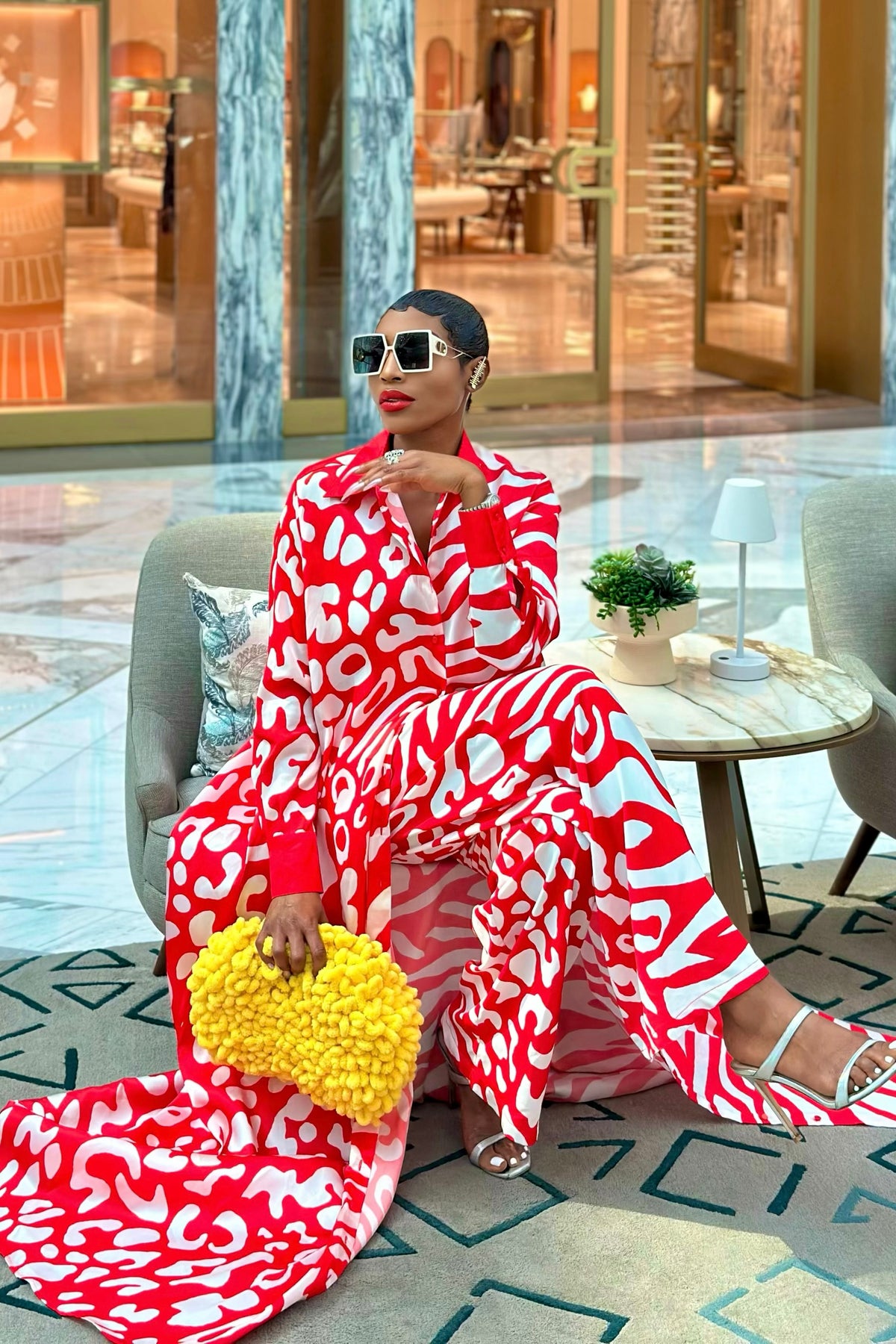 Mahawa Shirt Dress by Sai Sankoh, luxury resort shirt dress