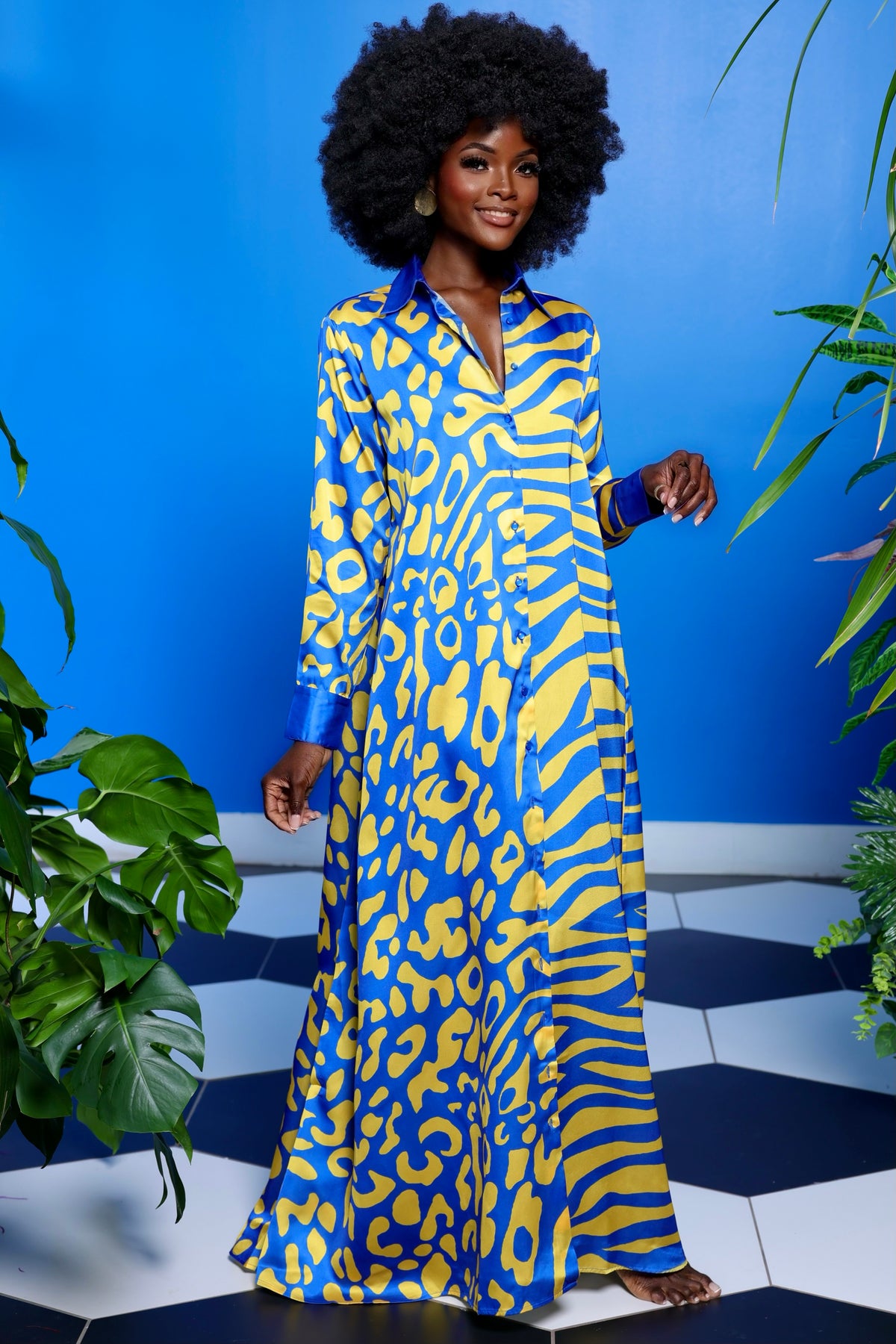 Aisha Shirt Dress by Sai Sankoh — view 4