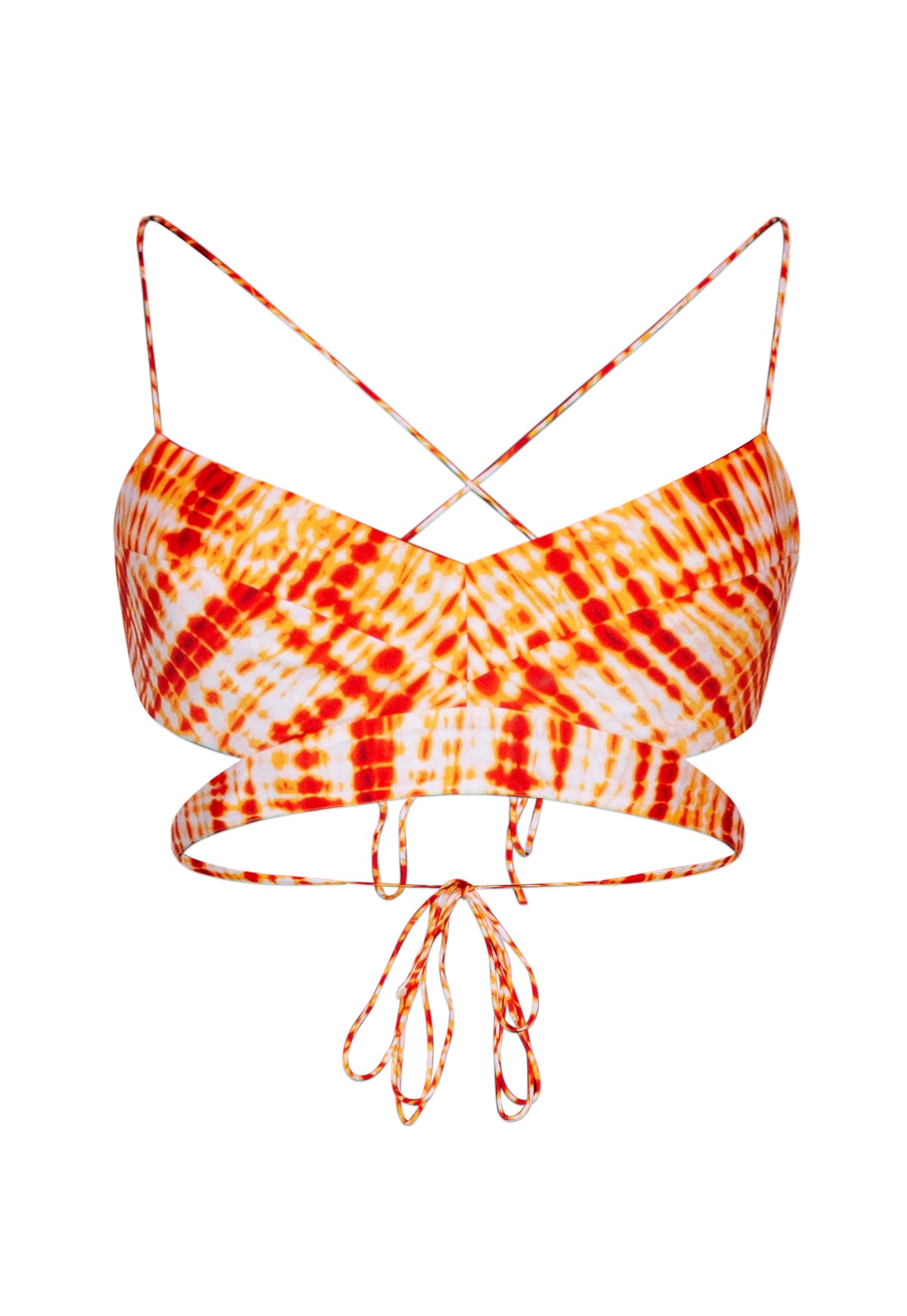 Riviera Crop Top by Sai Sankoh, luxury resort blouse