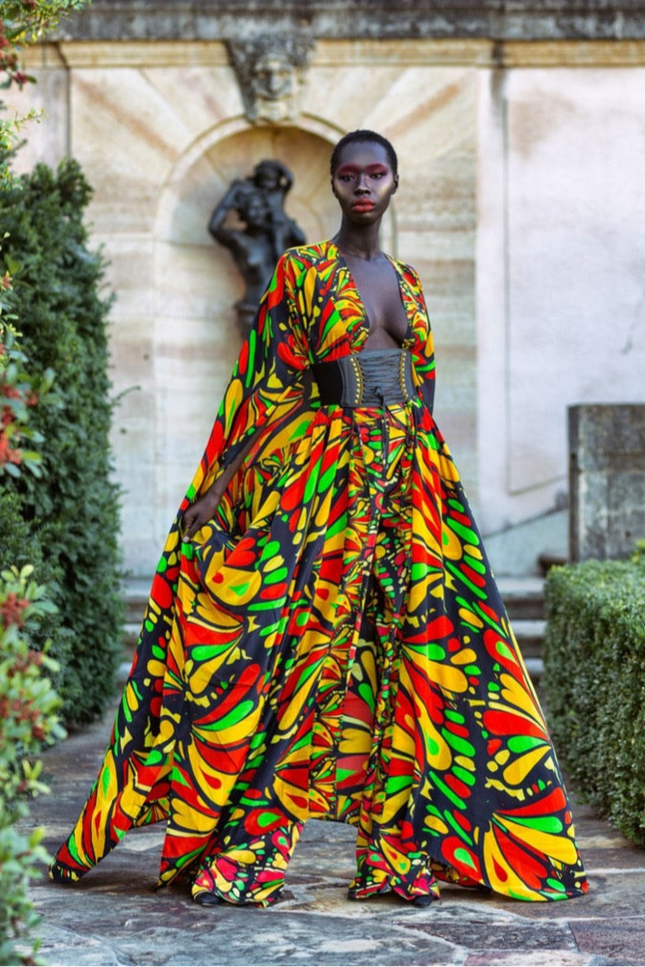 Iva Goddess Kaftan by Sai Sankoh — view 2