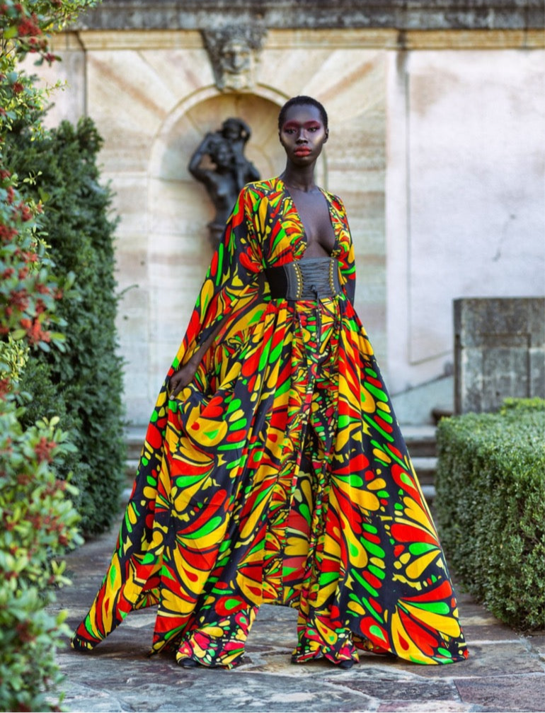 Iva Goddess Kaftan by Sai Sankoh — view 2