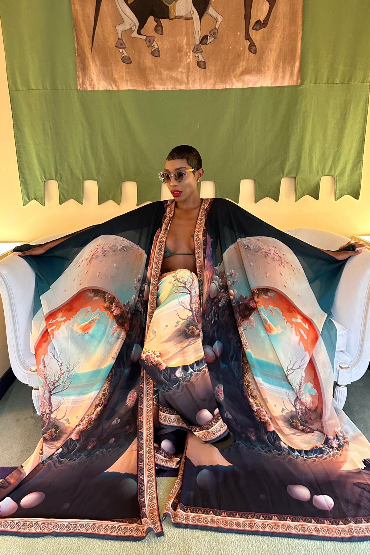 Kim Goddess Kaftan by Sai Sankoh — view 3