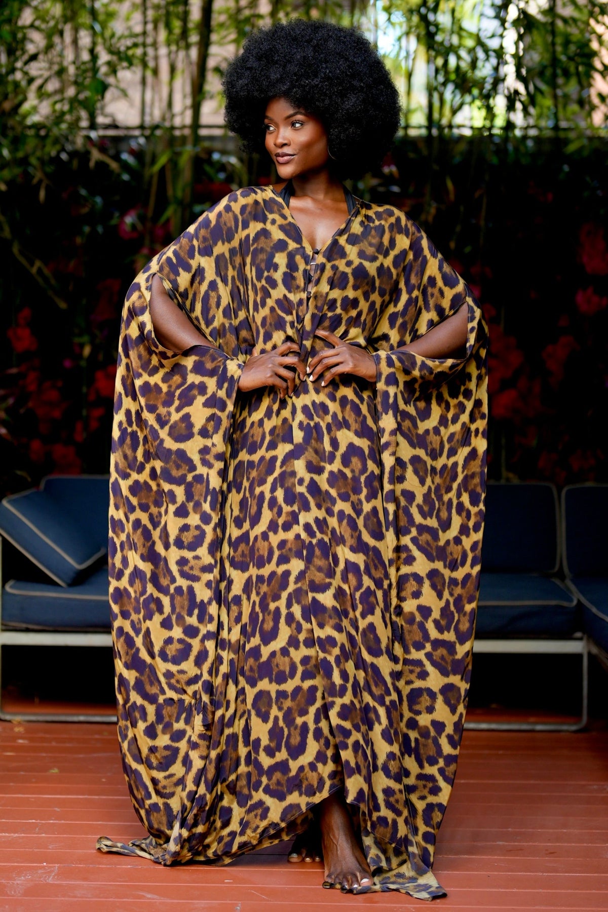 Serengeti Goddess Kaftan by Sai Sankoh — view 4