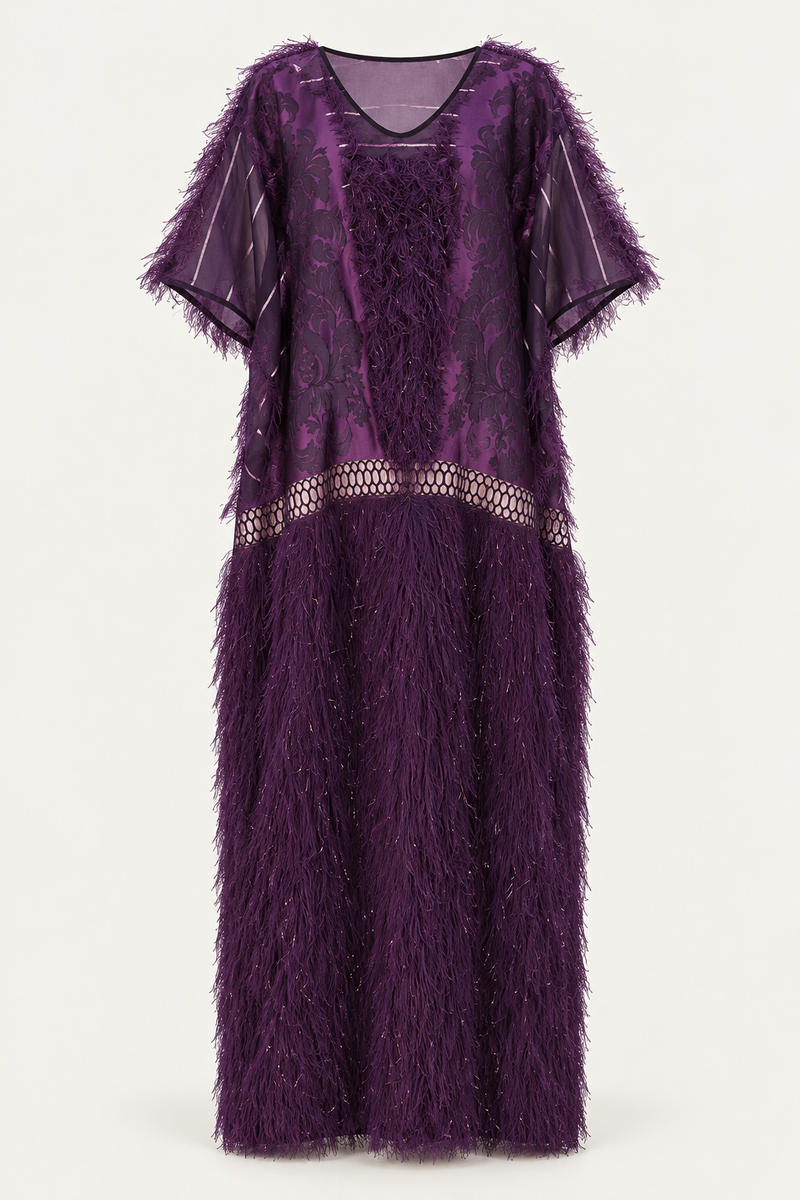 Nadia Coat in Violet