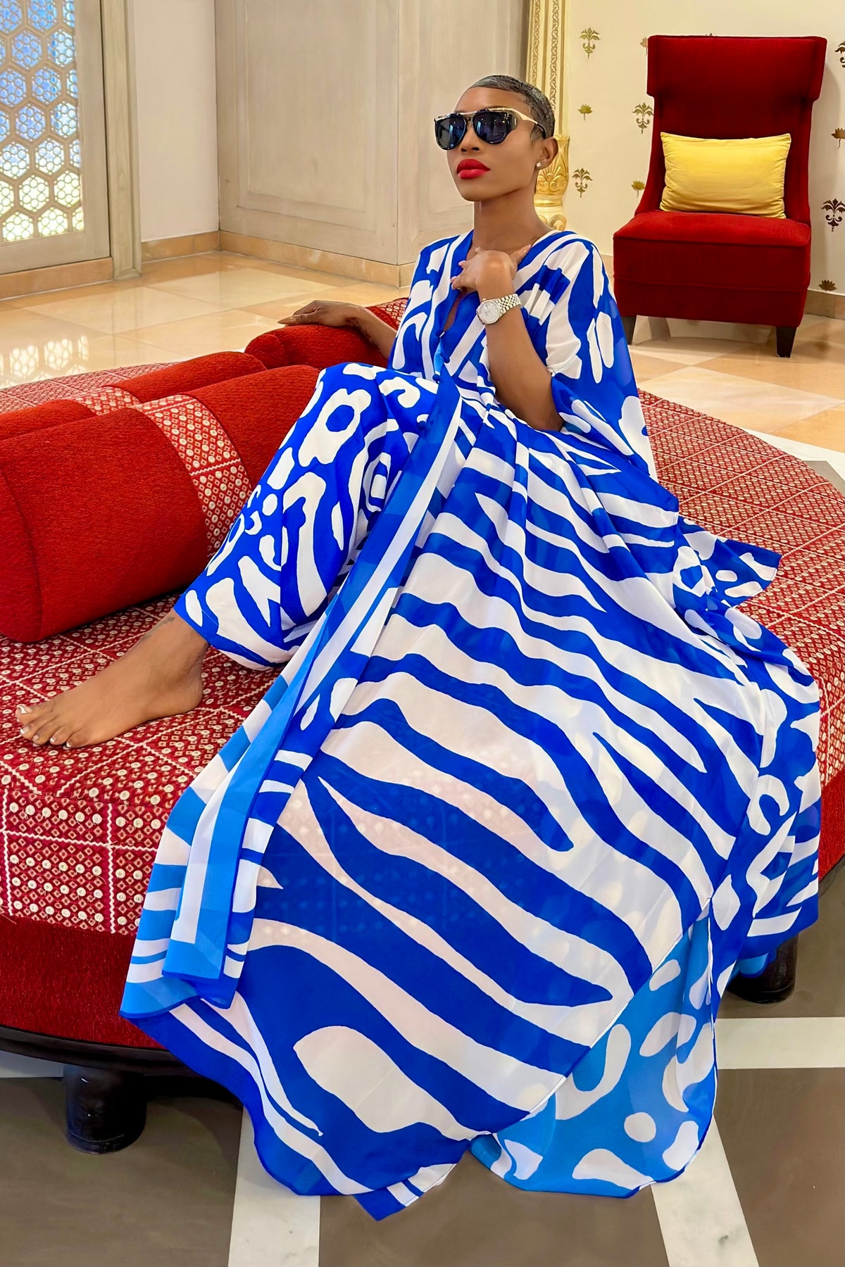 Sandra Goddess Kaftan by Sai Sankoh — view 3