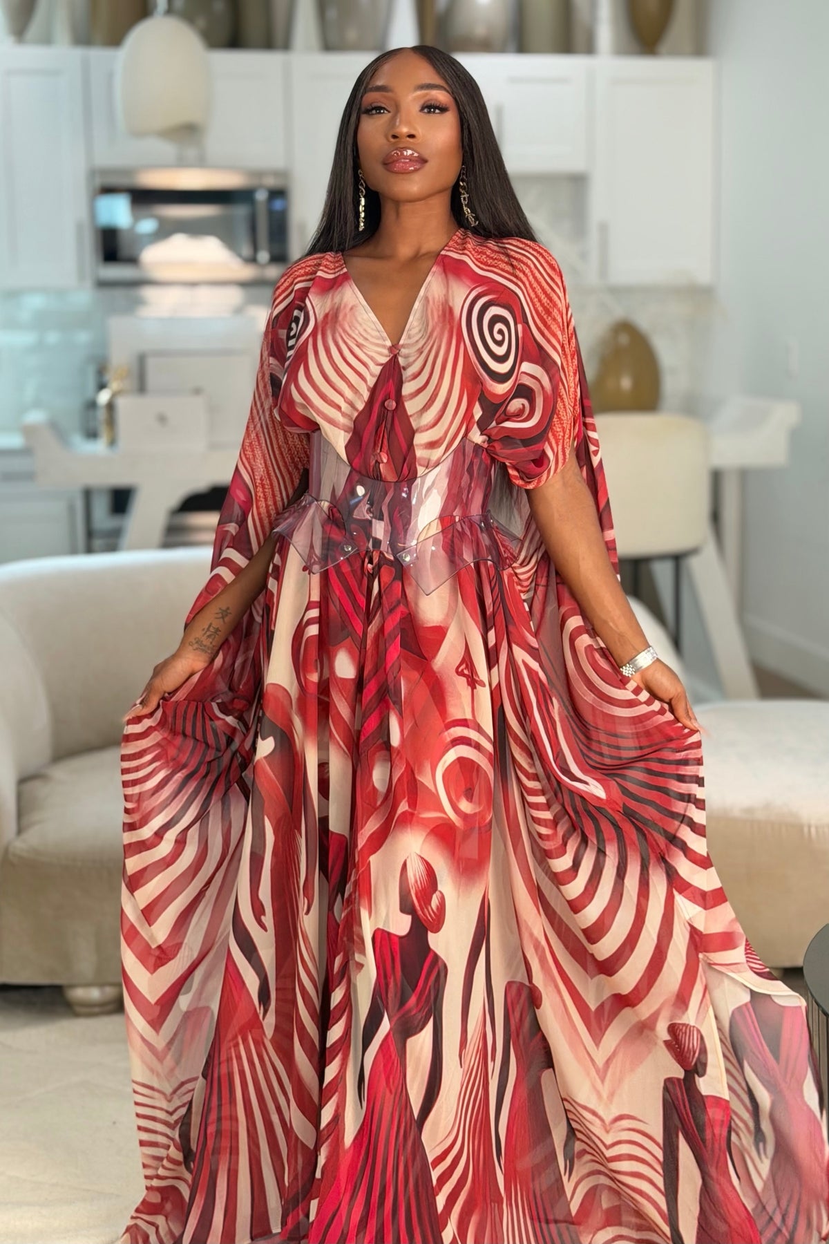 Keva Goddess Kaftan by Sai Sankoh — view 7