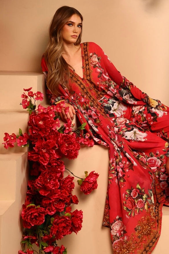 Rosa Goddess Kaftan by Sai Sankoh — view 5