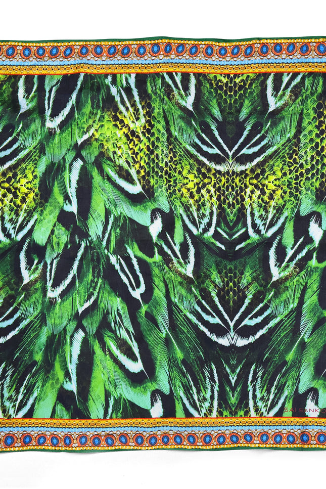 Brazil Scarf by Sai Sankoh, luxury resort scarf