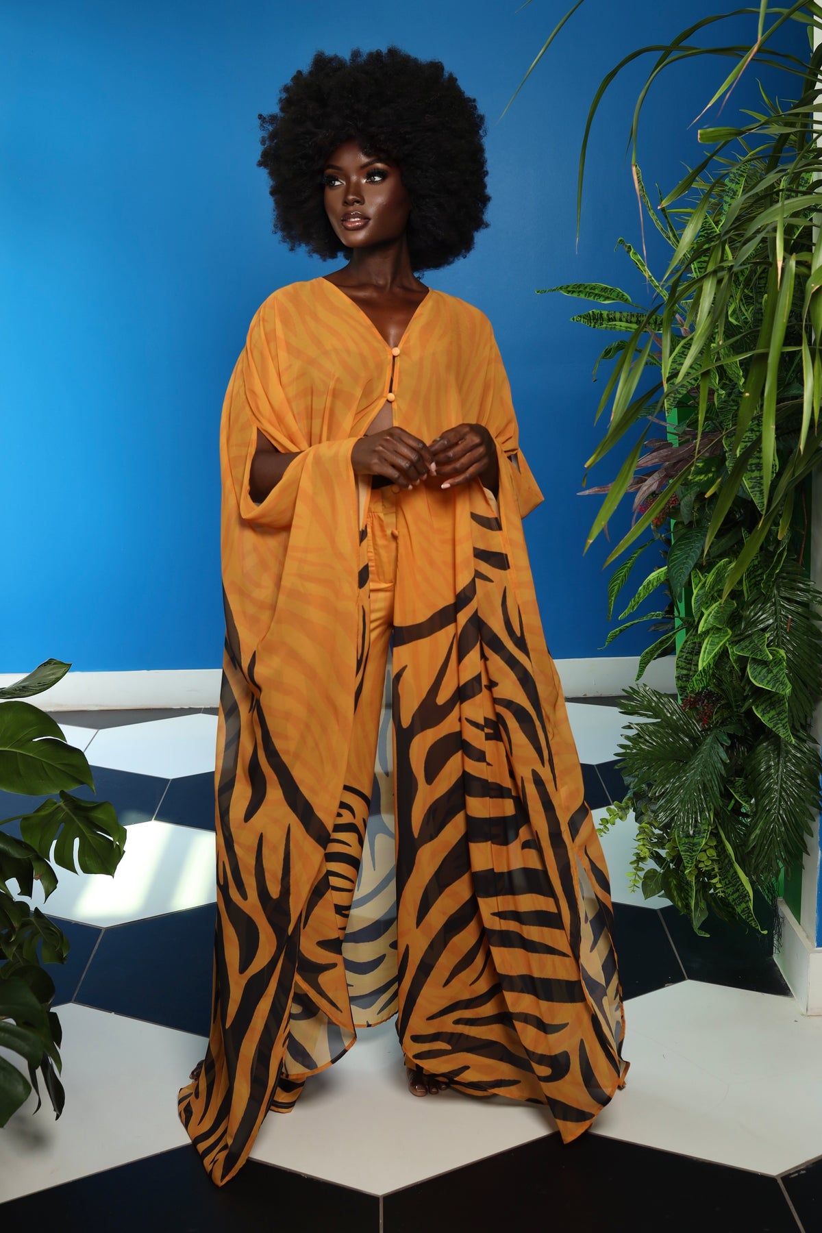 Jaqueline Goddess Kaftan by Sai Sankoh — view 4